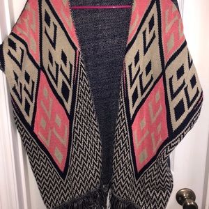 Short Sleeve Sweater/Cover Up